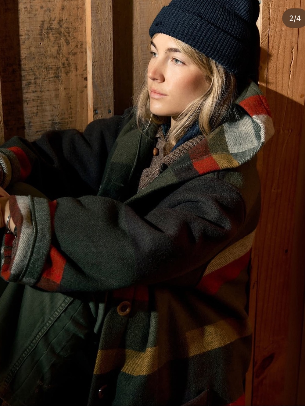 NEW Imogene + Willie x American Woolen Blanket Coat M/L Limited Edition - Picture 4 of 9